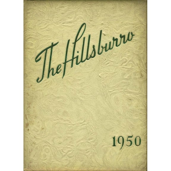 (Custom Reprint) Yearbook: 1950 Hillsboro High School - Hillsburro Yearbook (Nashville, TN)