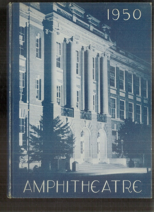 (Custom Reprint) Yearbook 1950 Montclair High School Amphitheatre