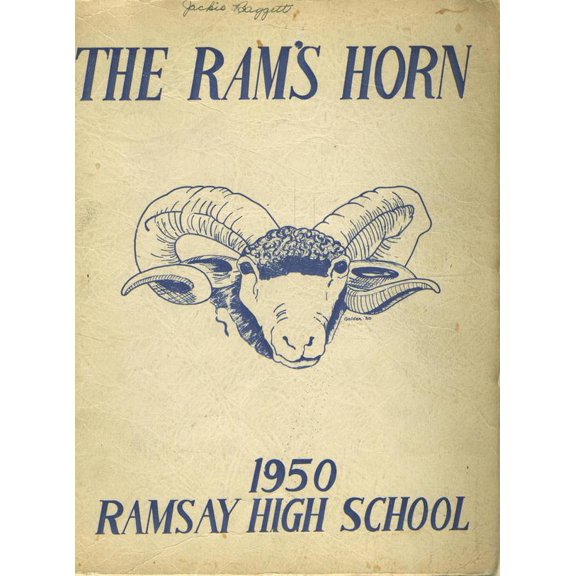 (Custom Reprint) Yearbook: 1950 Ramsay High School - Rams Horn Yearbook (Birmingham, AL)