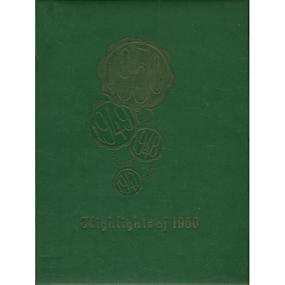 (Custom Reprint) Yearbook: 1950 Ruggles Troy High School - Highlights Yearbook (Nova, OH)