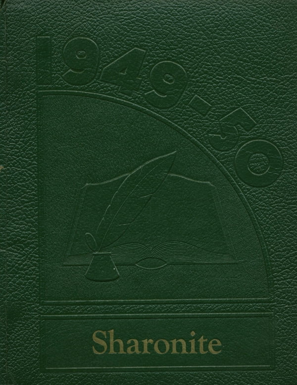 (Custom Reprint) Yearbook 1950 Sharon High School Sharonite Yearbook