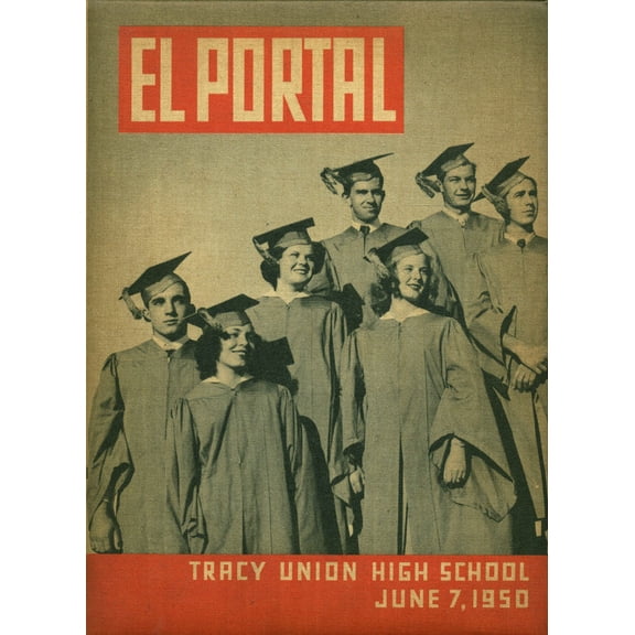 (Custom Reprint) Yearbook: 1950 Tracy High School - El Portal Yearbook (Tracy, CA)