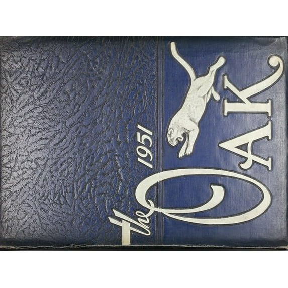 (Custom Reprint) Yearbook: 1951 Adamson High School - Oak Yearbook (Dallas, TX)