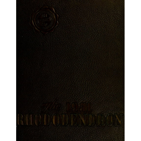 (Custom Reprint) Yearbook: 1951 Appalachian State University - Rhododendron Yearbook (Boone, NC)