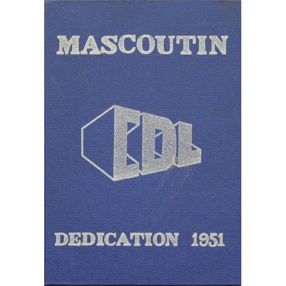 (Custom Reprint) Yearbook: 1951 Berlin High School - Mascoutin Yearbook (Berlin, WI)