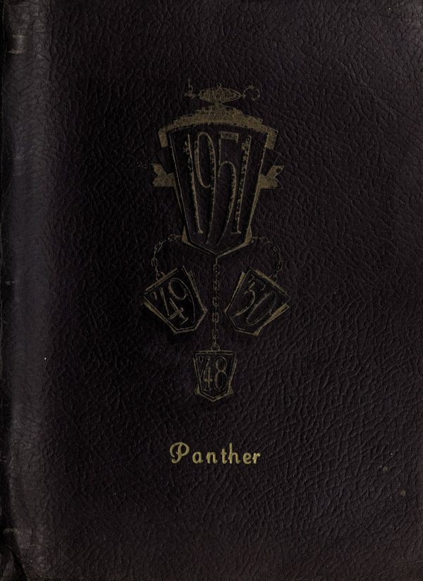 (Custom Reprint) Yearbook 1951 Bloxom High School Panther Yearbook