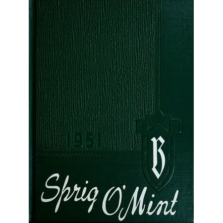 (Custom Reprint) Yearbook: 1951 Bremen High School - Sprig O Mint Yearbook (Bremen, IN)