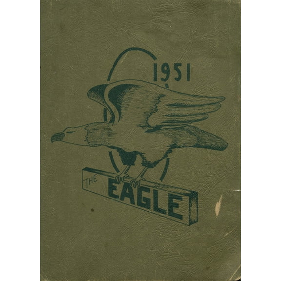 (Custom Reprint) Yearbook: 1951 Brooklyn High School - Eagle Yearbook (Brooklyn, MI)