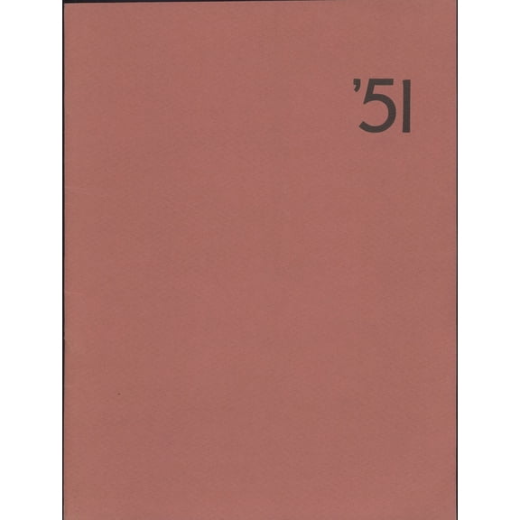 (Custom Reprint) Yearbook: 1951 Buxton School - Yearbook (Williamstown, MA)