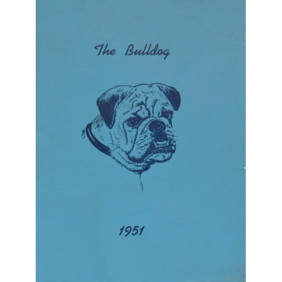 (Custom Reprint) Yearbook: 1951 Cement High School - Bulldog Yearbook (Cement, OK)