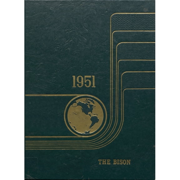 (Custom Reprint) Yearbook: 1951 Central City High School - Bison Yearbook (Central City, NE)