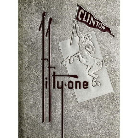 (Custom Reprint) Yearbook: 1951 Clinton High School - Memorabilia Yearbook (Clinton, MA)