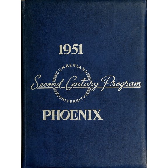 (Custom Reprint) Yearbook: 1951 Cumberland University - Phoenix Yearbook (Lebanon, TN)