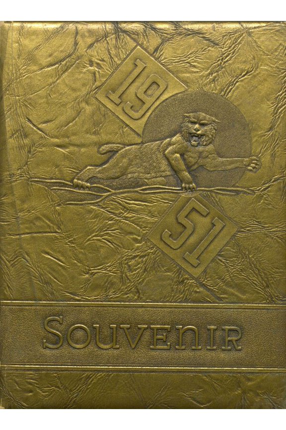 (Custom Reprint) Yearbook: 1951 Dade County High School - Wildcat Yearbook (Trenton, GA)