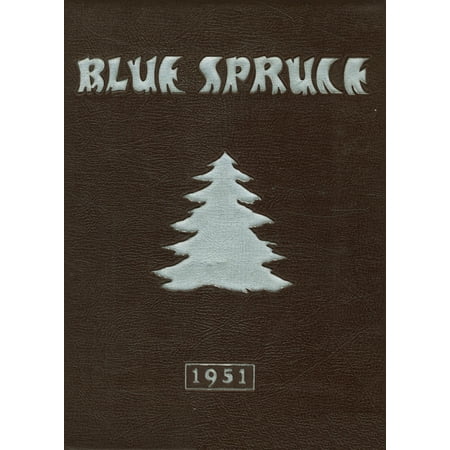 (Custom Reprint) Yearbook: 1951 Dean Academy - Blue Spruce Yearbook (Franklin, MA)