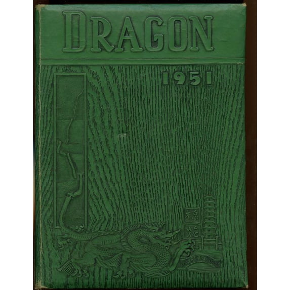 (Custom Reprint) Yearbook: 1951 Dixie School - Dragon Yearbook (Tyler, TX)