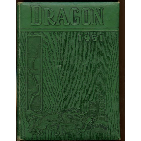 (Custom Reprint) Yearbook: 1951 Dixie School - Dragon Yearbook (Tyler, TX)