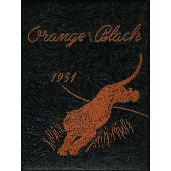 (Custom Reprint) Yearbook: 1951 Falls City High School - Orange and Black Yearbook (Falls City, NE)