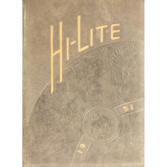 (Custom Reprint) Yearbook: 1951 Greensburg High School - Hi Lites Yearbook (Greensburg, OH)