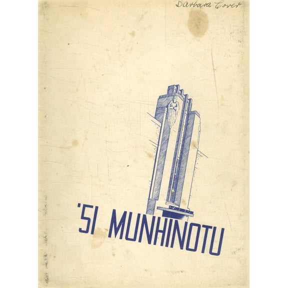 (Custom Reprint) Yearbook: 1951 Gresham High School - Munhinotu Yearbook (Gresham, OR)