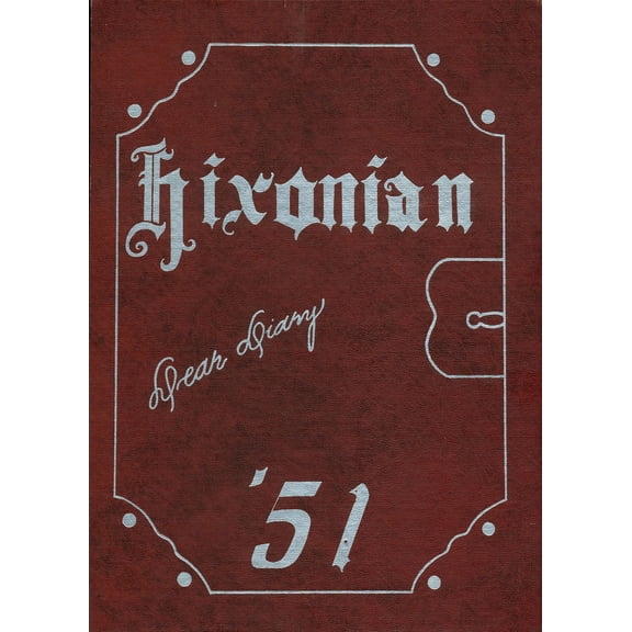(Custom Reprint) Yearbook: 1951 Hicksville High School - Hixonian Yearbook (Hicksville, OH)