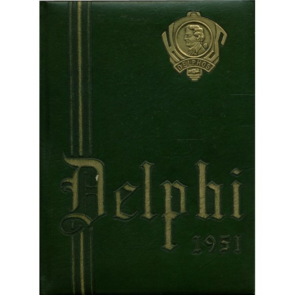 (Custom Reprint) Yearbook: 1951 Jefferson High School - Delphi Yearbook (Delphos, OH)