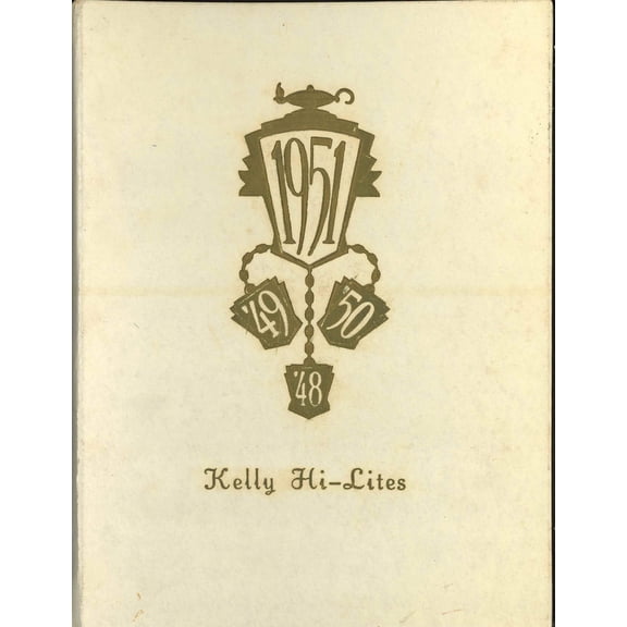 (Custom Reprint) Yearbook: 1951 Kelly High School - Hi Lites Yearbook (Kelly, KS)