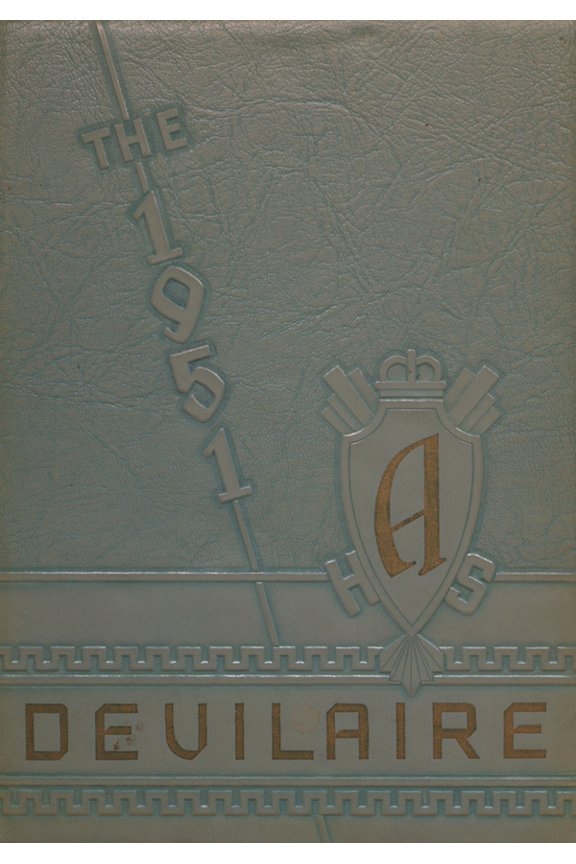 (Custom Reprint) Yearbook: 1951 Laura Conner High School - Devilaire Yearbook (Augusta, AR)