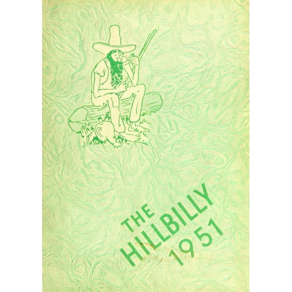(Custom Reprint) Yearbook: 1951 Lee Edwards High School - Hillbilly Yearbook (Asheville, NC)