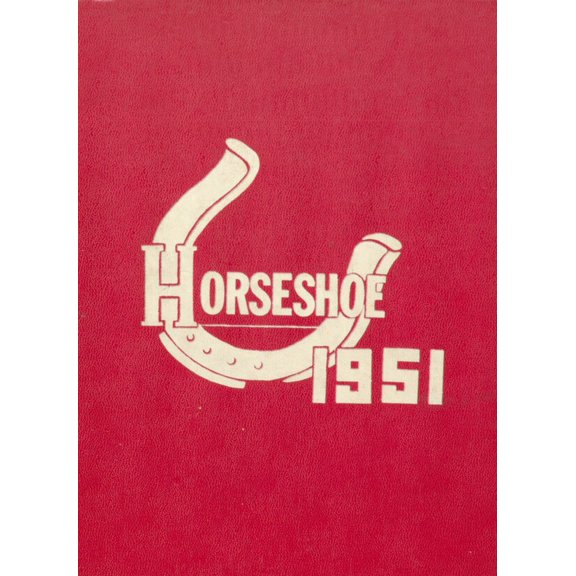 (Custom Reprint) Yearbook: 1951 Luck High School - Horseshoe Yearbook (Luck, WI)