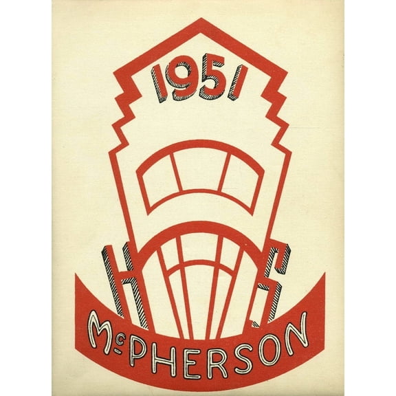 (Custom Reprint) Yearbook: 1951 McPherson High School - Bullpup Yearbook (Mcpherson, KS)