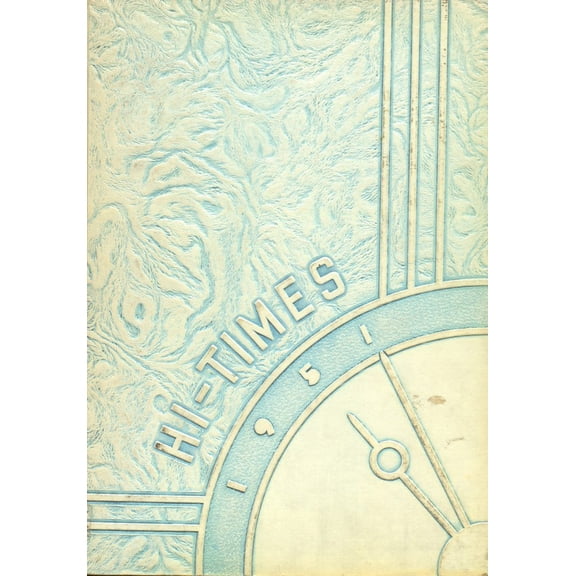 (Custom Reprint) Yearbook: 1951 Mercer High School - Hi Times Yearbook (Mercer, PA)