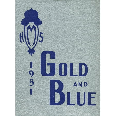 (Custom Reprint) Yearbook: 1951 Mitchell High School - Gold and Blue Yearbook (Mitchell, IN)