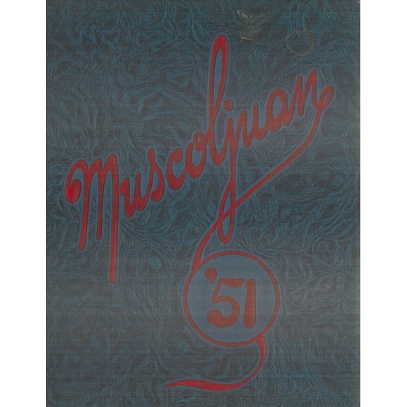 (Custom Reprint) Yearbook: 1951 Muskingum University - Muscoljuan Yearbook (New Concord, OH)
