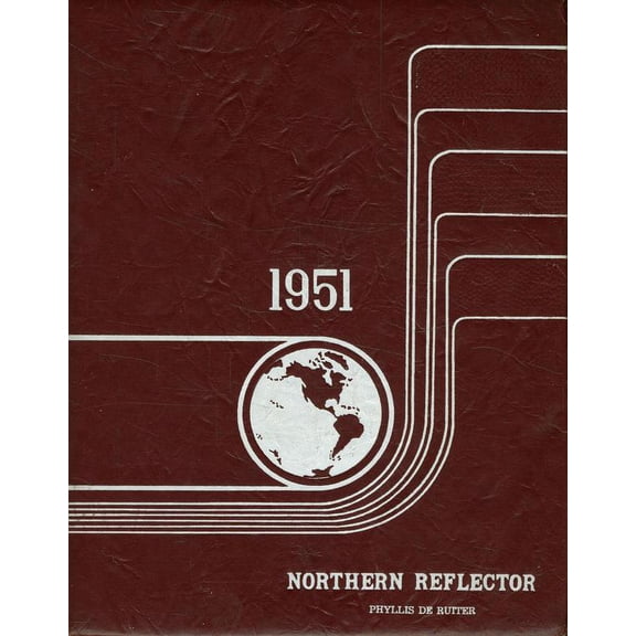 (Custom Reprint) Yearbook: 1951 Northern Michigan Christian School - Reflector Yearbook (McBain, MI)