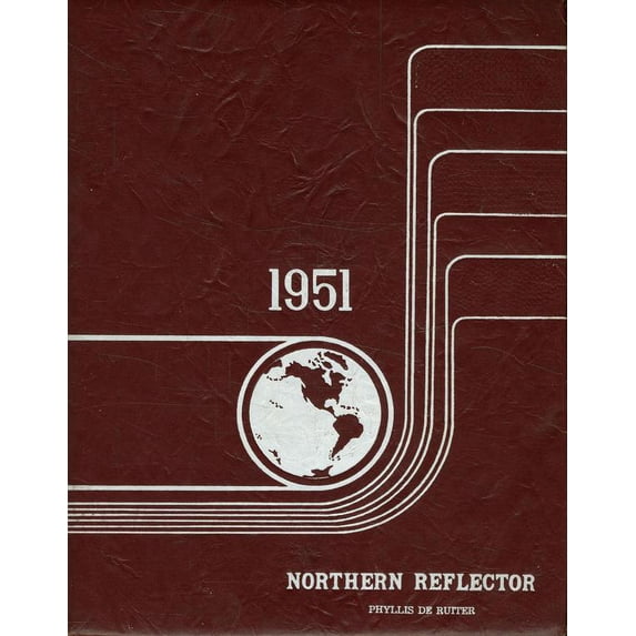 (Custom Reprint) Yearbook: 1951 Northern Michigan Christian School - Reflector Yearbook (McBain, MI)