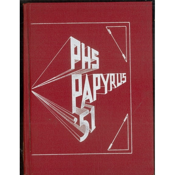 (Custom Reprint) Yearbook: 1951 Pendleton High School - Papyrus Yearbook (Pendleton, IN)