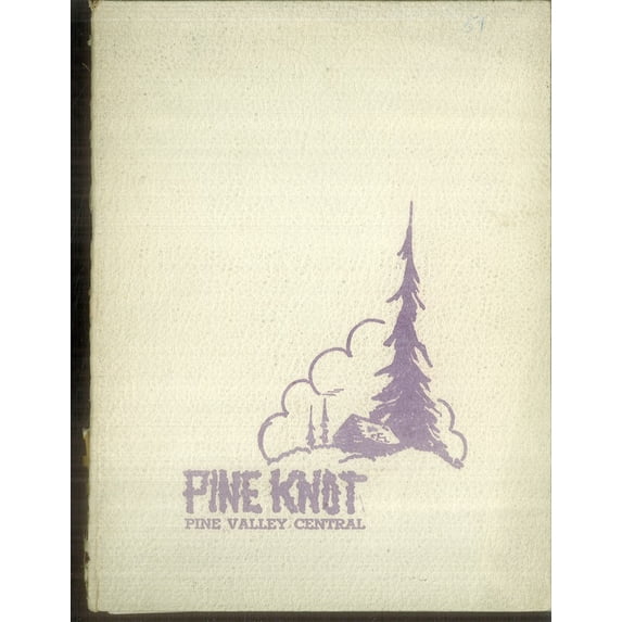 (Custom Reprint) Yearbook: 1951 Pine Valley Central High School - Pine Knot Yearbook (South Dayton, NY)