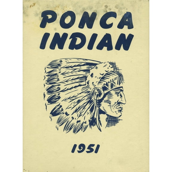 (Custom Reprint) Yearbook: 1951 Ponca High School - Indian Yearbook (Ponca, NE)