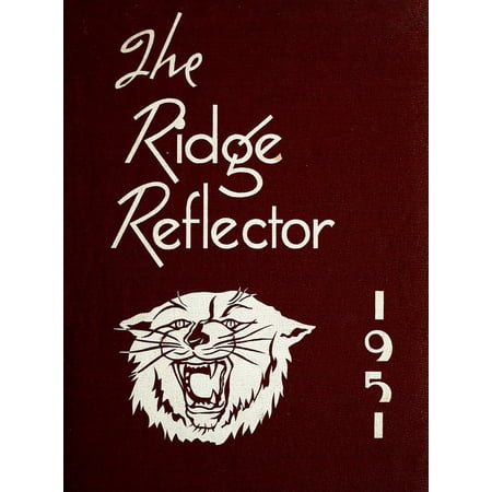 (Custom Reprint) Yearbook: 1951 Ridge High School - Reflector Yearbook (Van Wert, OH)