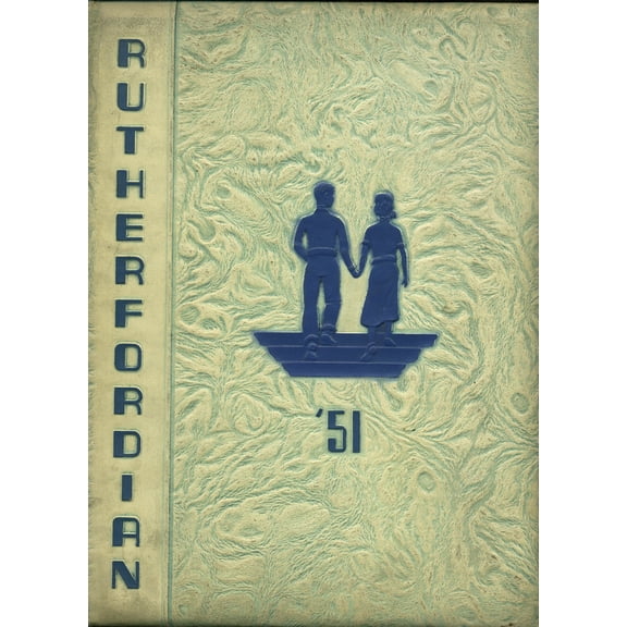 (Custom Reprint) Yearbook: 1951 Rutherford High School - Rutherfordian Yearbook (Rutherford, NJ)