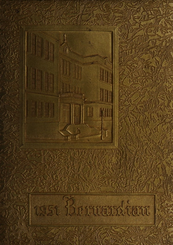 (Custom Reprint) Yearbook 1951 St Bernards High School Bernardian