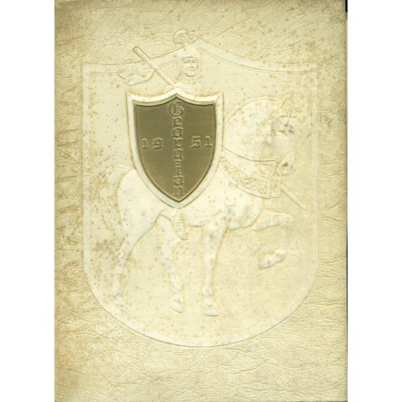 (Custom Reprint) Yearbook: 1951 St George High School - Georgian Yearbook (Pittsburgh, PA)