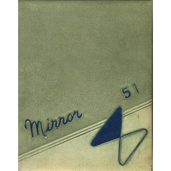 (Custom Reprint) Yearbook: 1951 Tonica High School - Mirror Yearbook (Tonica, IL)