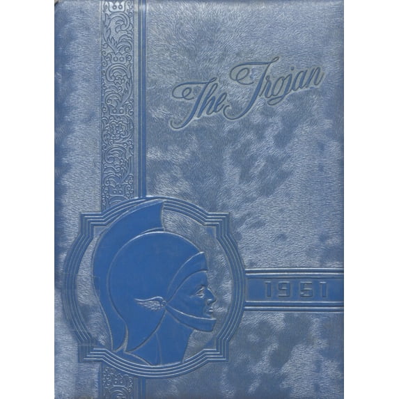 (Custom Reprint) Yearbook: 1951 Troy High School - Trojan Yearbook (Troy, KS)