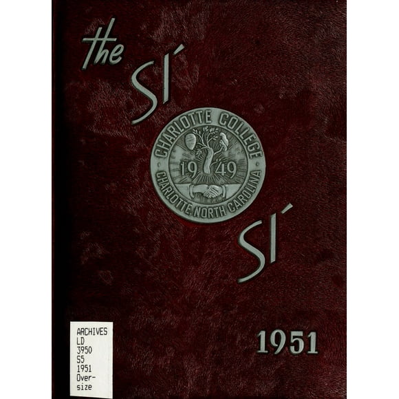 (Custom Reprint) Yearbook: 1951 University of North Carolina Charlotte - Rogues n Rascals or SiSi Yearbook (Charlotte, NC)