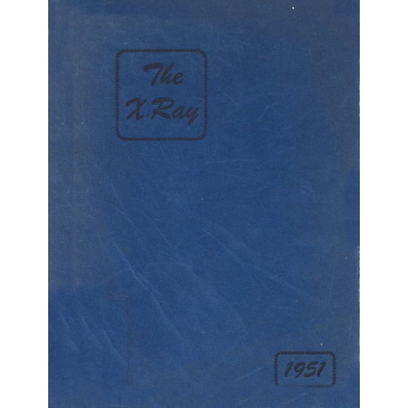 (Custom Reprint) Yearbook: 1951 Wellston High School - X Ray Yearbook (Wellston, OH)