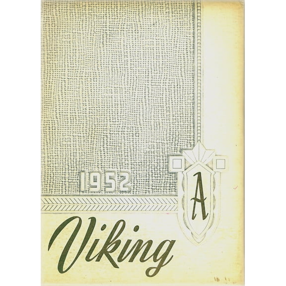 (Custom Reprint) Yearbook: 1952 Ada High School - Viking Yearbook (Ada, MN)