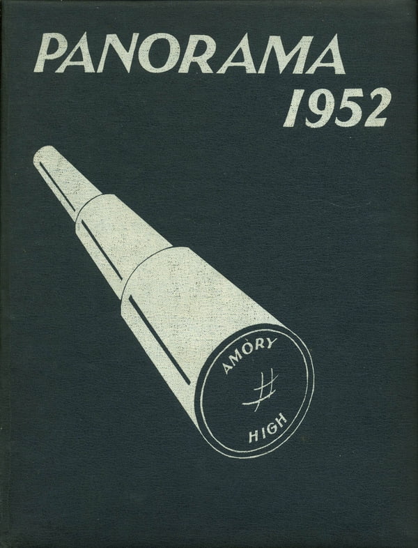 (Custom Reprint) Yearbook 1952 Amory High School Panorama Yearbook