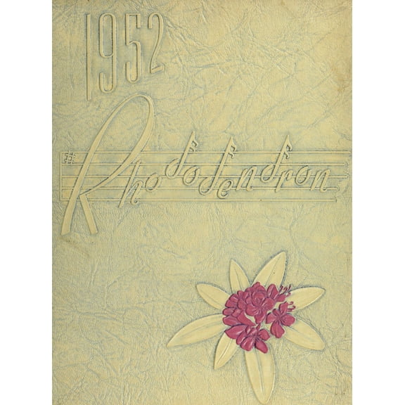 (Custom Reprint) Yearbook: 1952 Appalachian State University - Rhododendron Yearbook (Boone, NC)